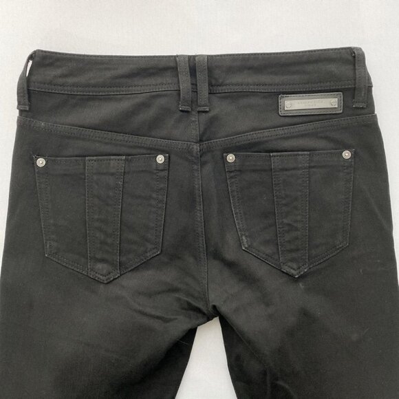 BURBERRY ISLINGTON BOOT LEG JEANS IN BLACK - 26W - Picture 8 of 9